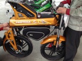 4-тактный алюминиевый складной электро мотоцикл